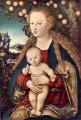 Virgen y Niño Renacimiento Lucas Cranach el Viejo